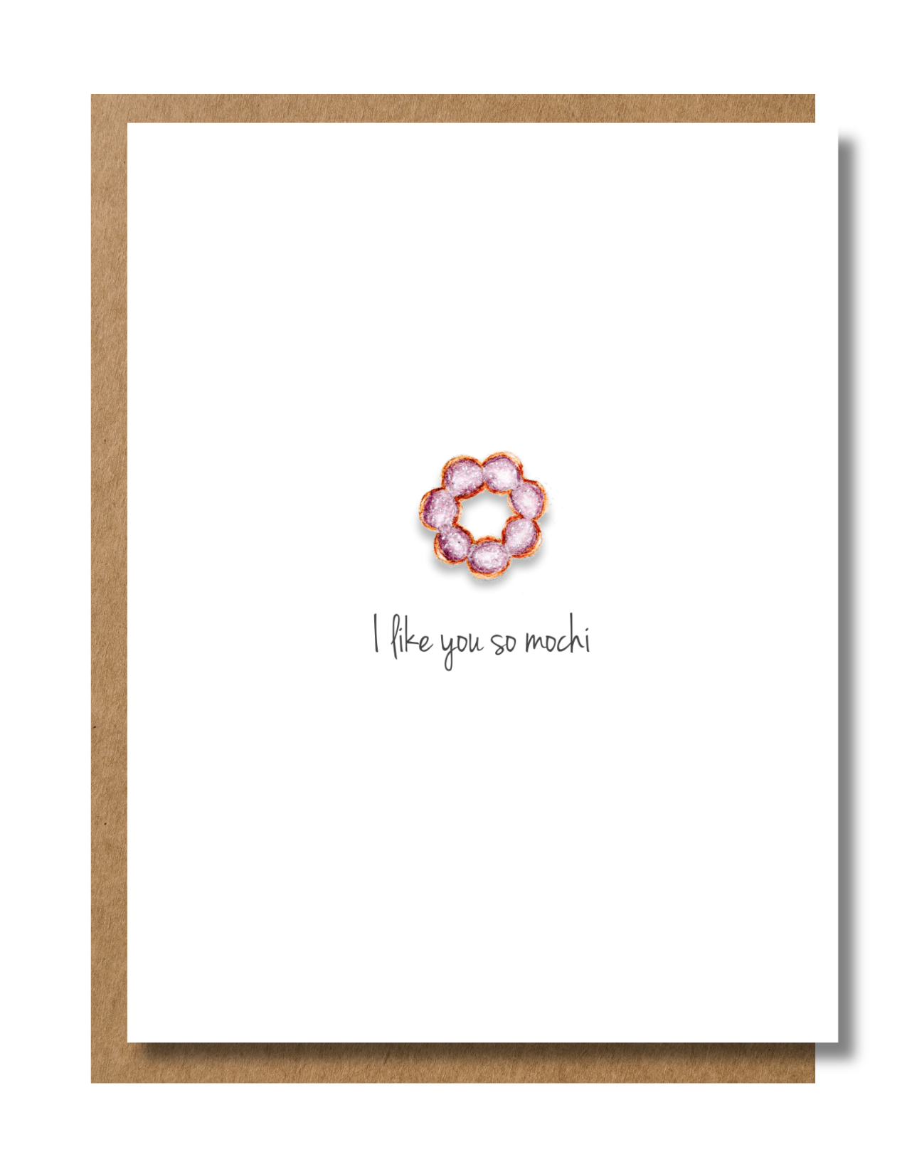 I Like You So Mochi Greeting Card