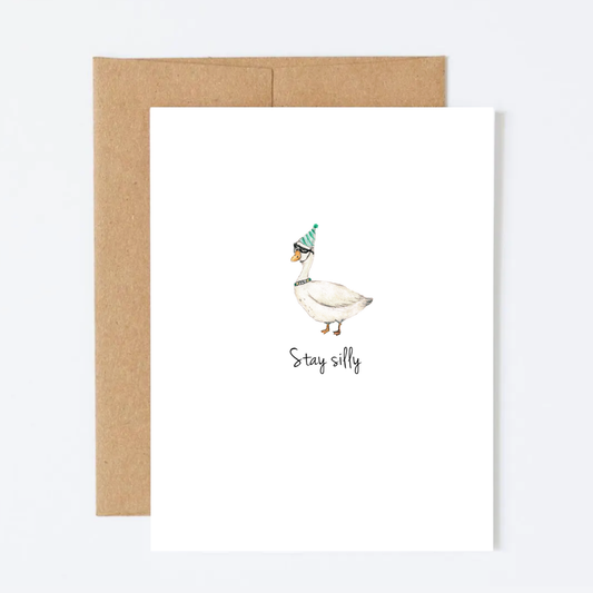 Stay Silly Greeting Card