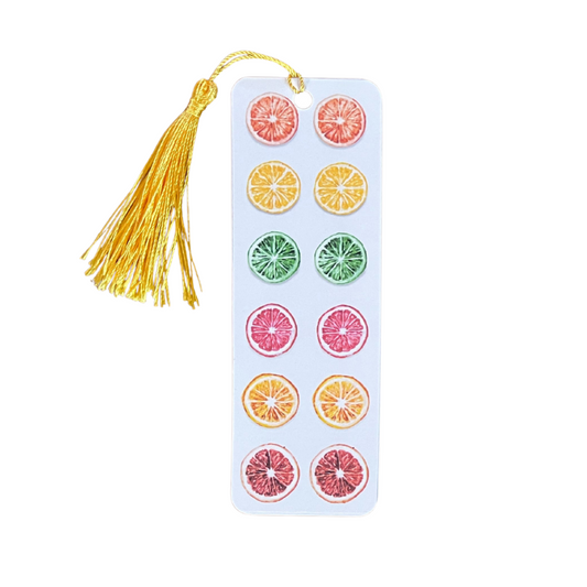 Citrus Pattern Bookmark