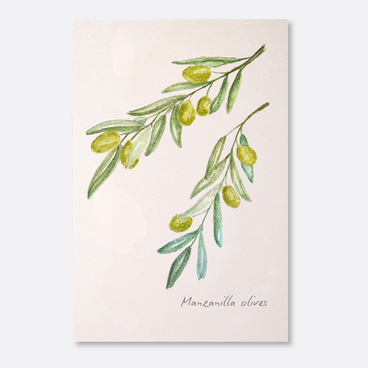 Olive Print
