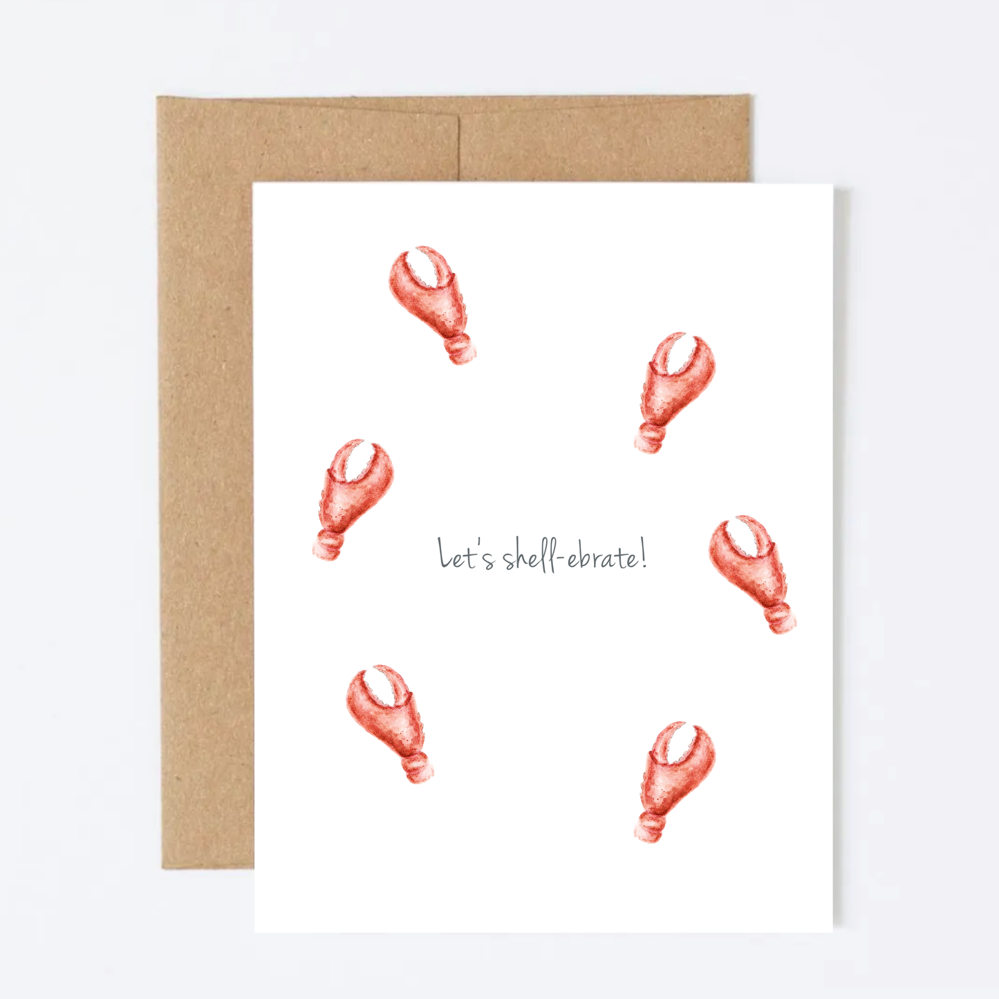 Let's Shell-ebrate Greeting Card