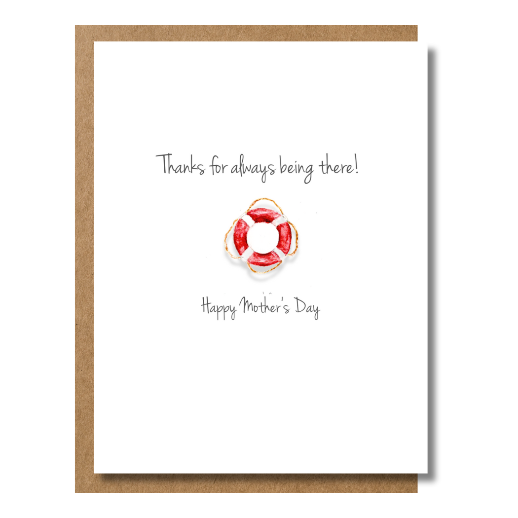 Thanks for Always Being There Greeting Card