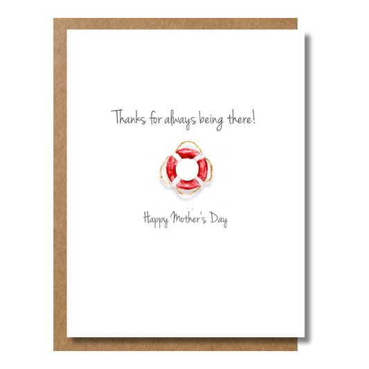 Thanks for Always Being There Greeting Card