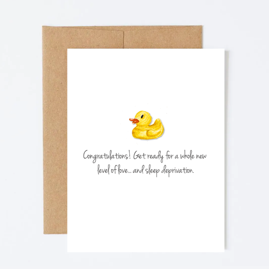 Get Ready for a Whole New Level of Love. . . and Sleep Deprivation Greeting Card