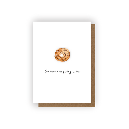 You're Everything to Me Mini Card