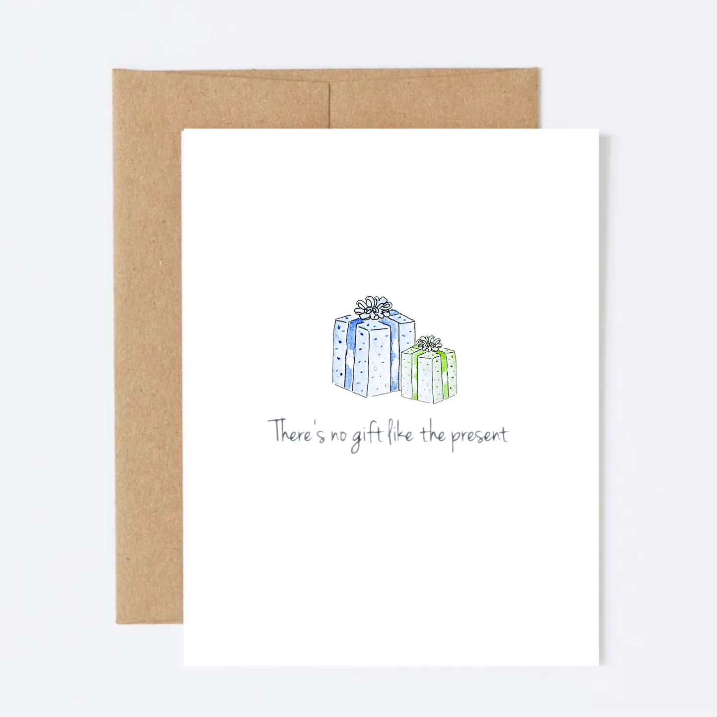 Presents Winter Holiday Greeting Card