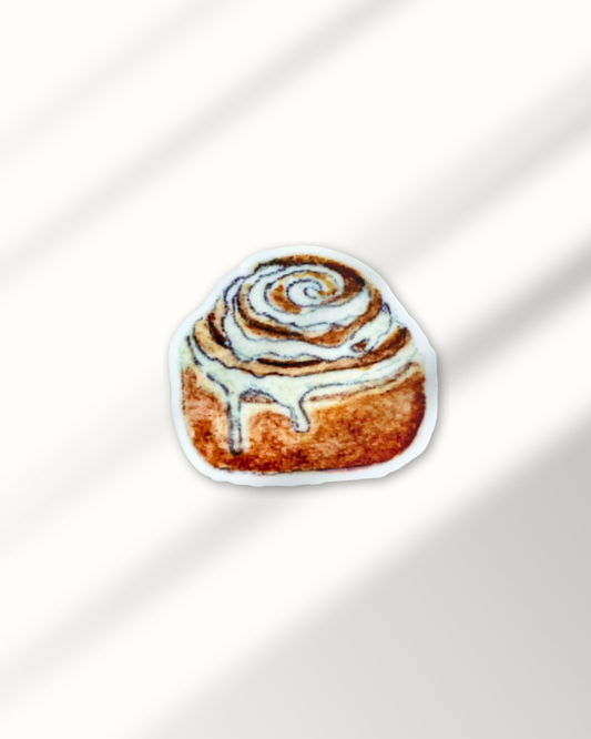 Cinnamon Bun Sticker