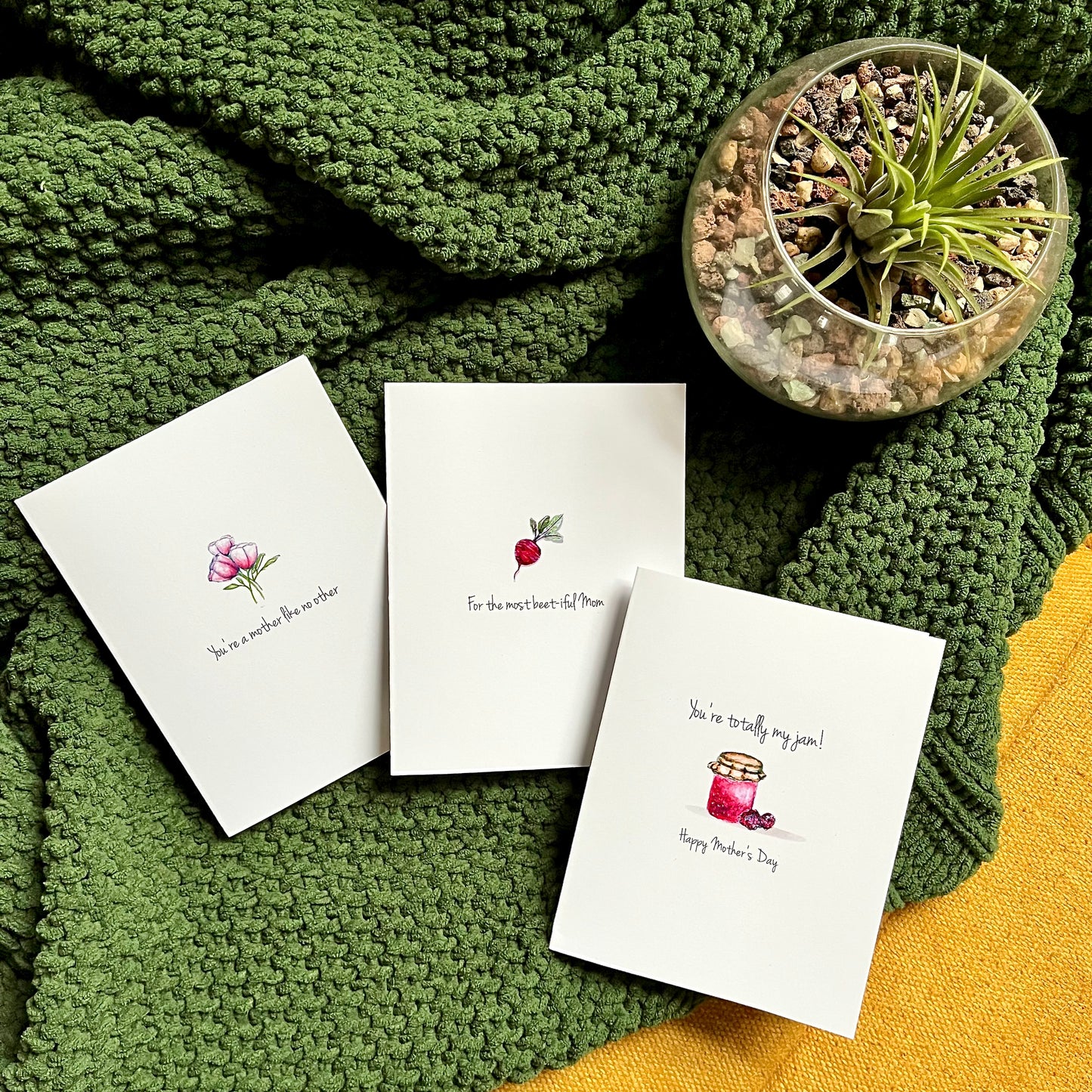 For the Most Beet-iful Mom Greeting Card