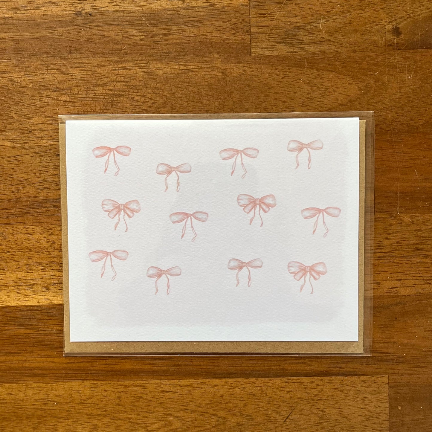 Cute Bows Greeting Card