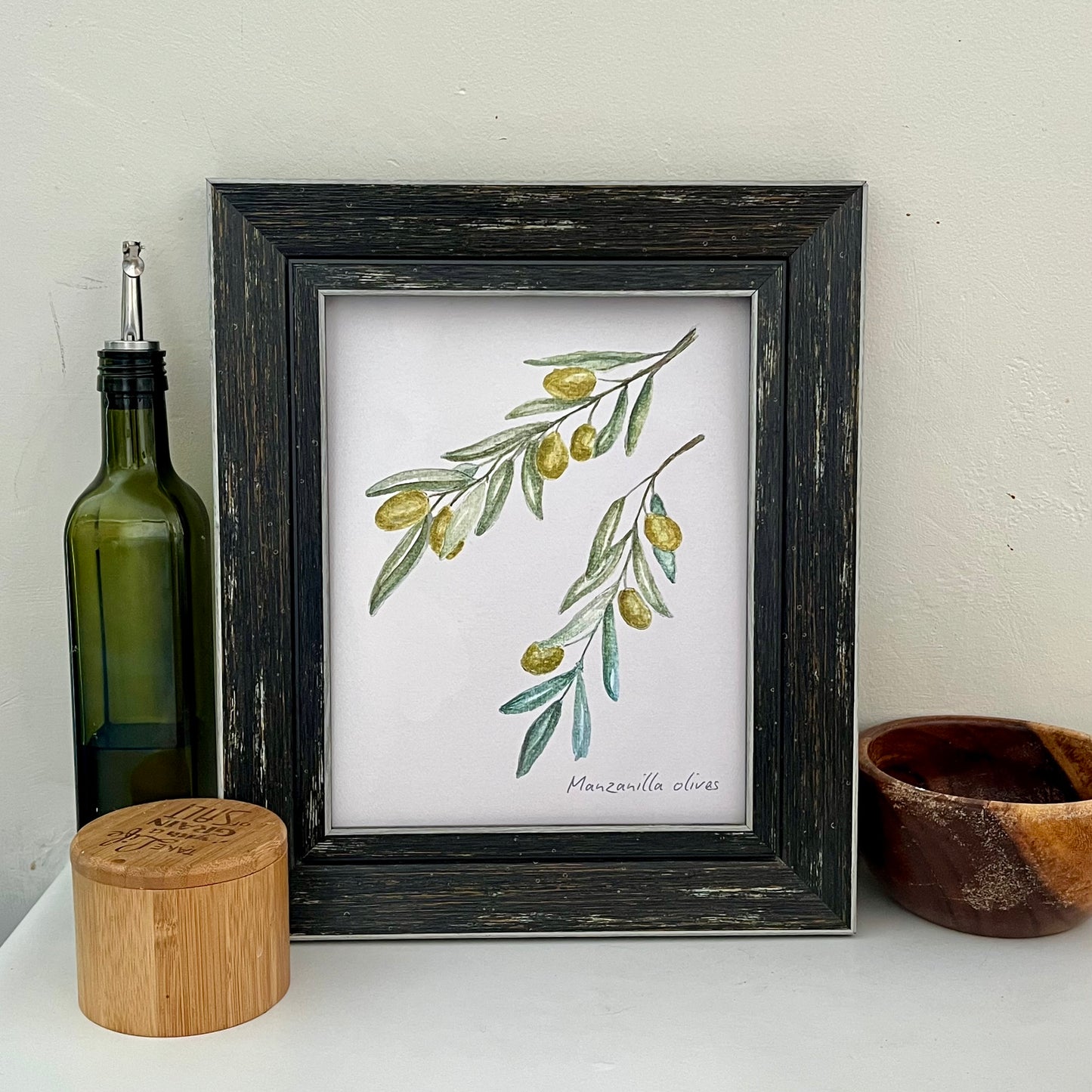 Olive Print