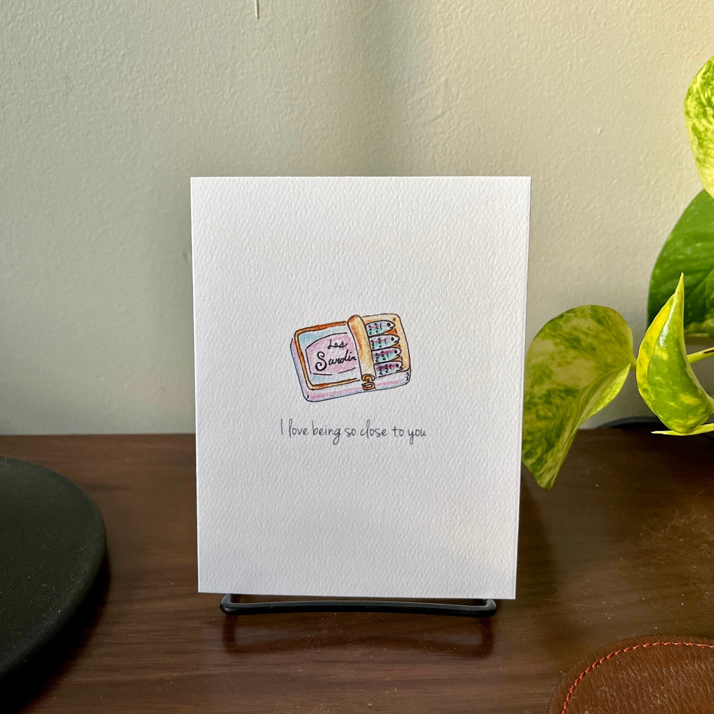 I Love Being So Close to You Greeting Card