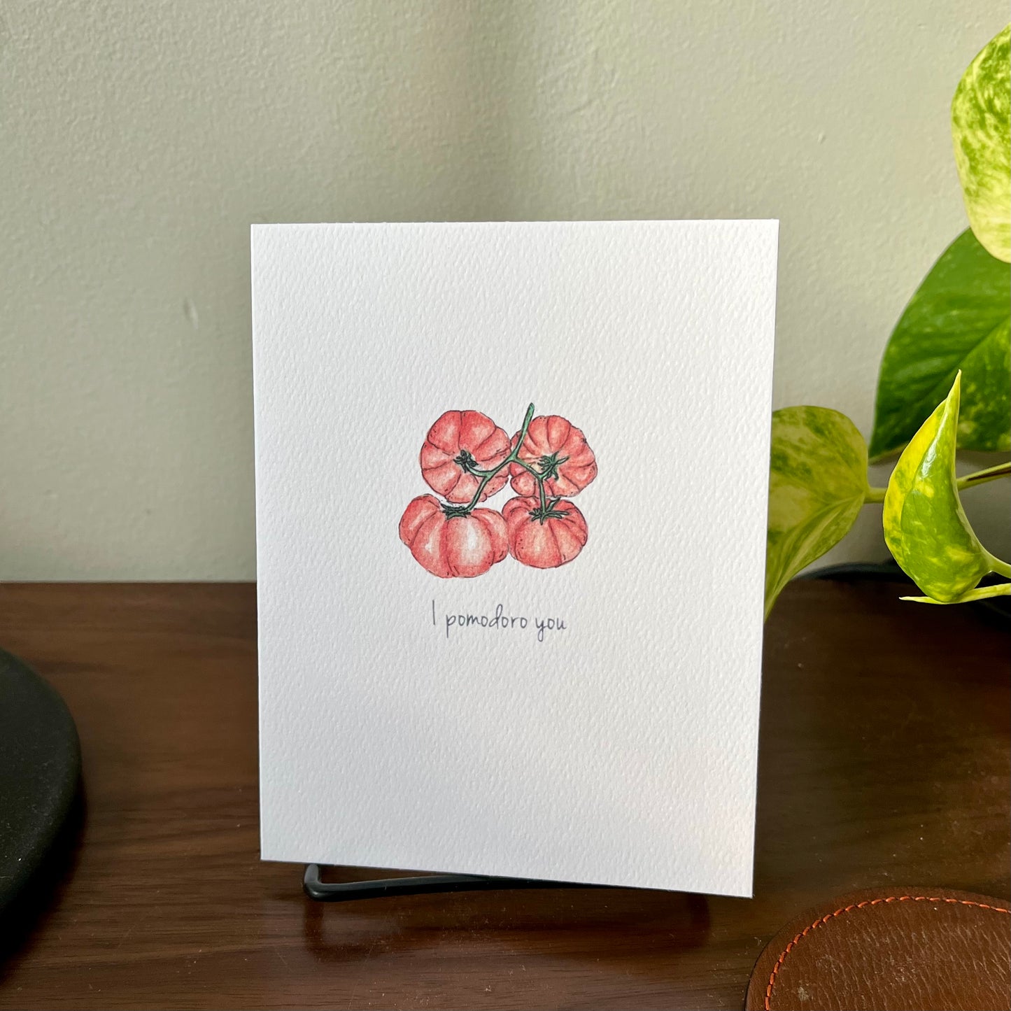 I Pomodoro You Greeting Card