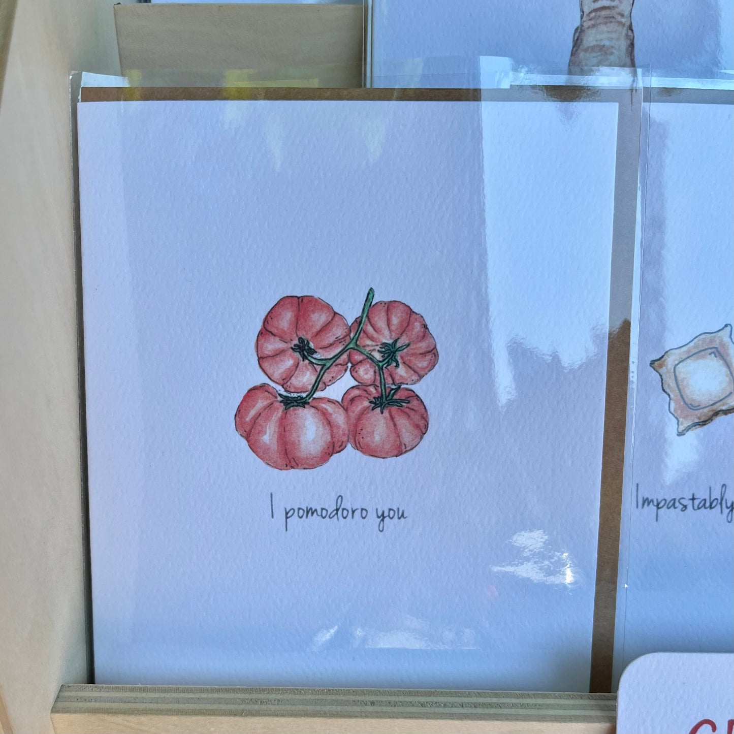 I Pomodoro You Greeting Card