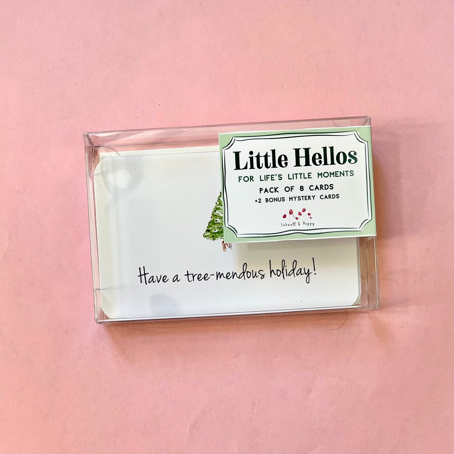 Holiday/Christmas Cheer Mini Ten Card Pack | Little Hellos