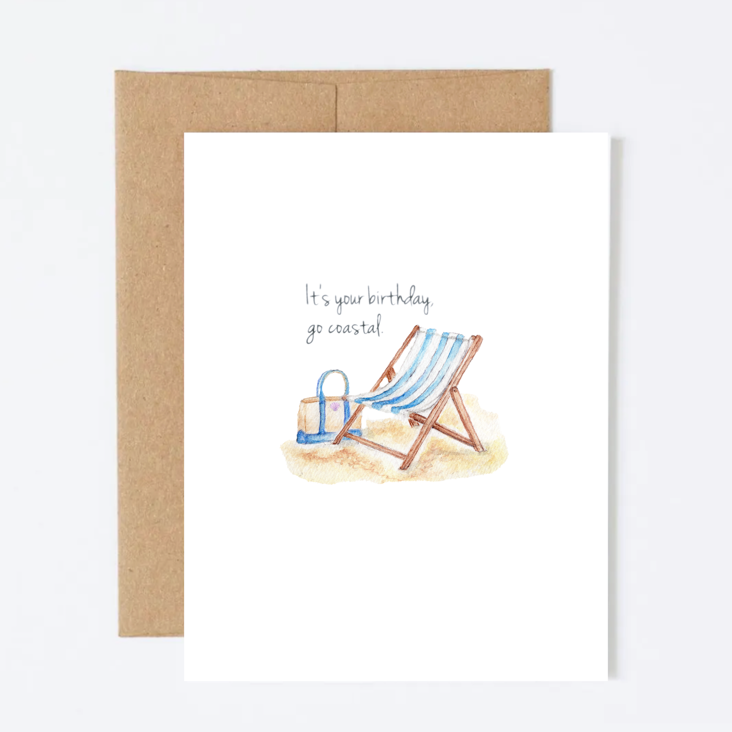 Go Coastal Greeting Card