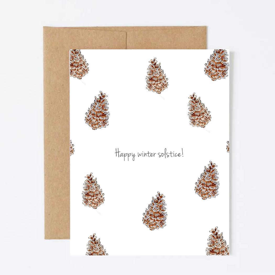 Happy Winter Solstice! Greeting Card