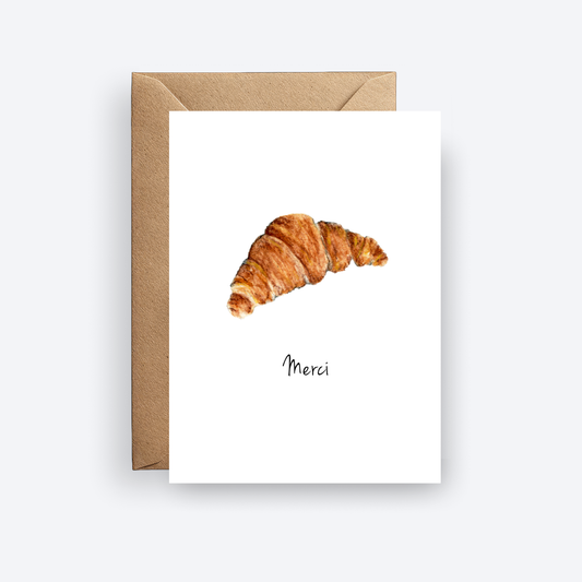 Merci Mini Greeting Card