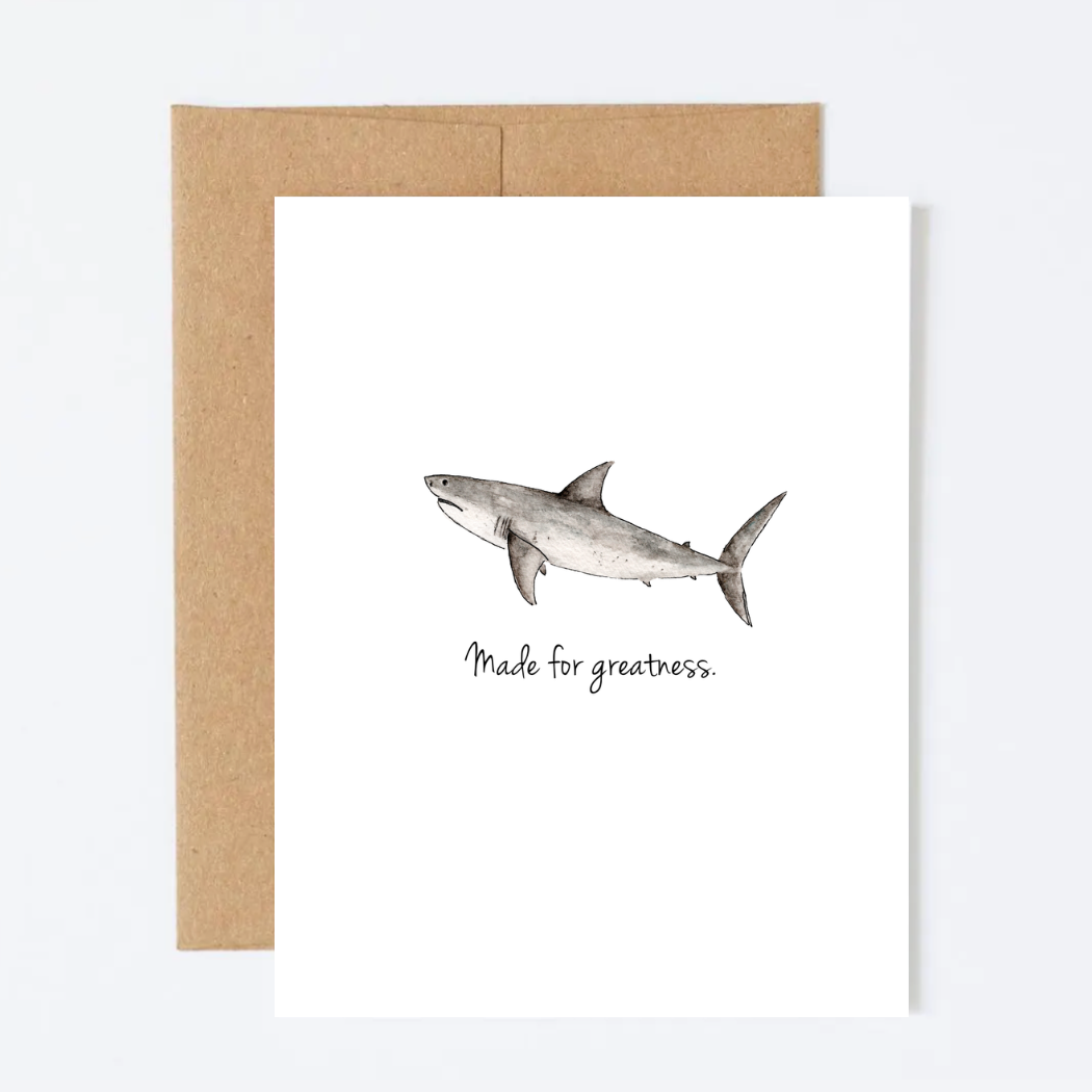 Made for Greatness Greeting Card