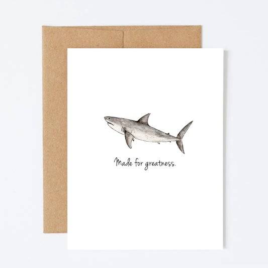 Made for Greatness Greeting Card